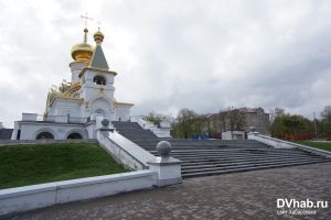 Храм преподобного Серафима Саровского - Хабаровск - достопримечательности Хабаровска