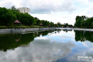 Городские пруды - достопримечательности Хабаровска